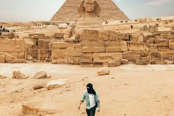 Private VIP Half-Day Tour to Giza Pyramids, Sphinx & 1-Hour Camel Ride with Lunch photo 3