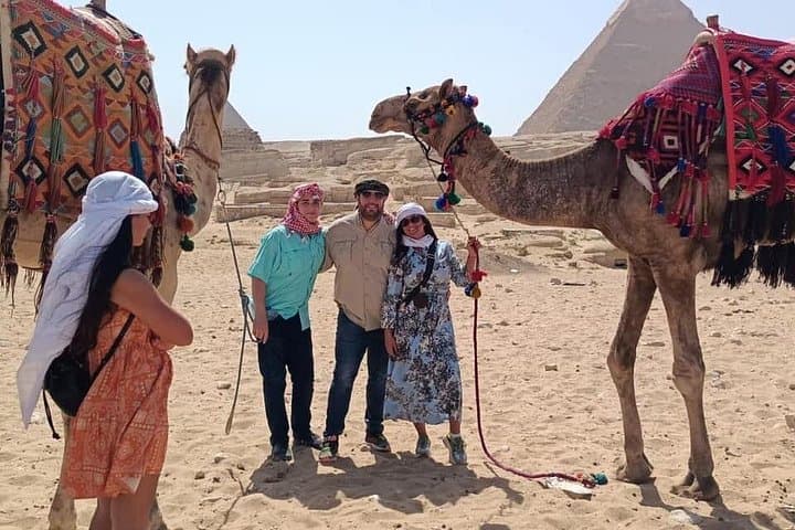 Private Day Tour: Giza Pyramids, Egyptian Museum & Nile Dinner Cruise from Cairo photo 1