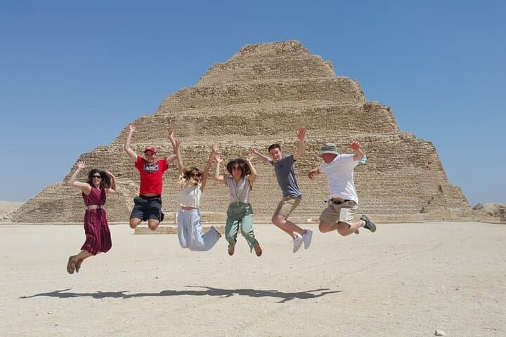 Giza Pyramids, Sphinx & Saqqara: Full-Day Cairo Tour with Camel Ride photo 2