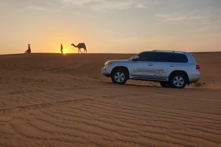 Big Red Dunes Desert Safari: Sunset Dune Bashing, Camel Rides & BBQ Camp Experience in Dubai