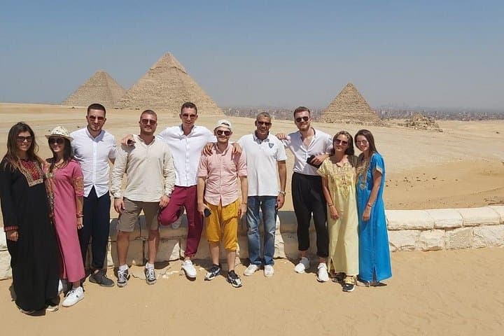 Hurghada-to-Cairo-Day-Trip-by-Air-Giza-Pyramids-Sphinx-Grand-Egyptian-Museum photo 3