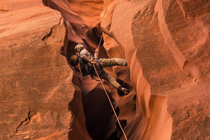 Bluejohn Canyon Canyoneering — 127 Hours Adventure Tour from Hanksville, UT photo 6