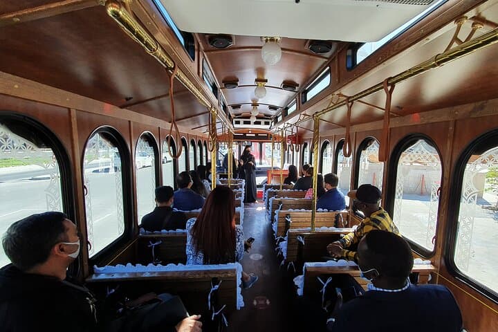 Heritage Express: Emirati Hospitality Trolley Tour in Dubai