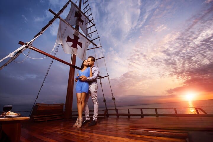 Sunset Galeon Dinner Cruise in Cancun’s Nichupté Lagoon — Live Sax, Open Bar & Lobster photo 4