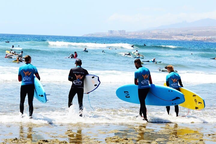 Small-Group Surf Lessons in Playa de las Américas with Photos photo 5