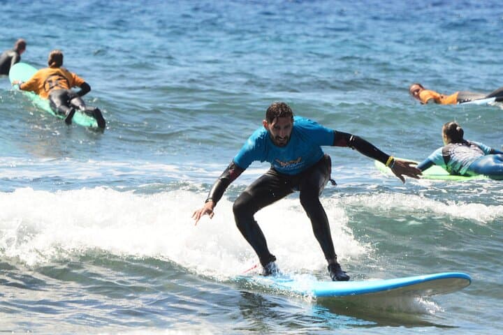 Small-Group Surf Lessons in Playa de las Américas with Photos photo 6