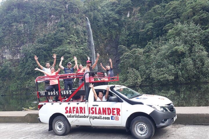 Crossing Tahiti's Interior: 4x4 Waterfalls, Rivers & Natural Basins
