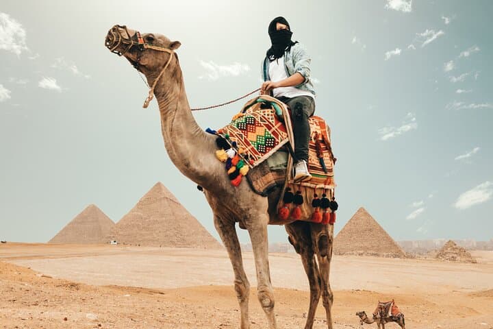 Giza Pyramids Day Tour: Camel Ride & Egyptian Museum in Cairo photo 2