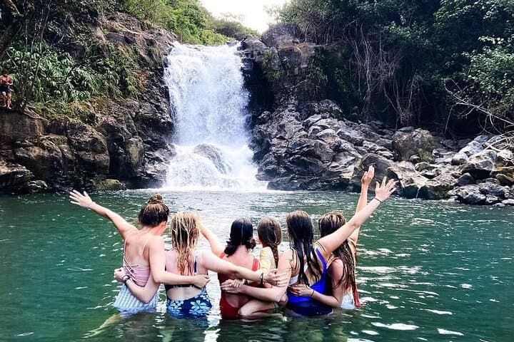 Jungle Waterfall Adventure on Maui — Waterfalls, Cliff Jumps & Bamboo Forest Hike