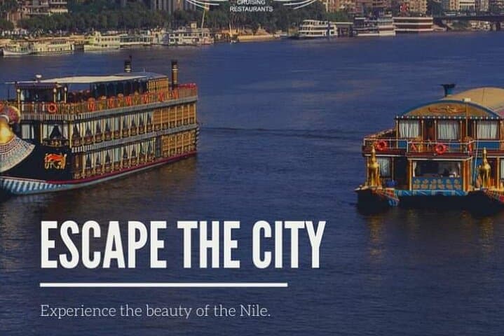 Nile Dinner Cruise in Cairo: Evening Buffet, Sufi & Belly Dance on the Nile