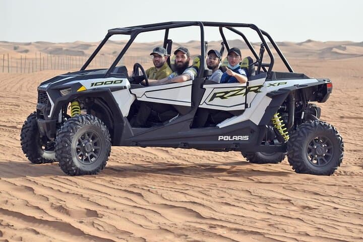 Dubai Desert Dune Buggy Adventure: Polaris 1-Hour Ride & Camel Experience photo 3