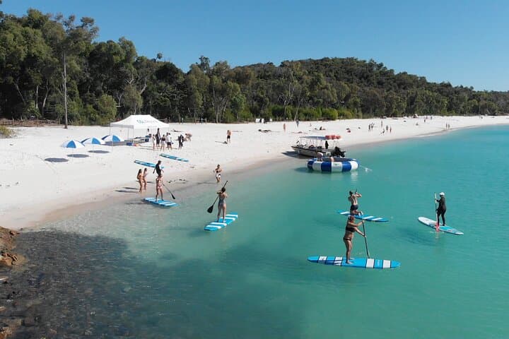 Whitehaven Beach Day Trip from Airlie Beach — Beach Club, Paddleboarding & Snorkel