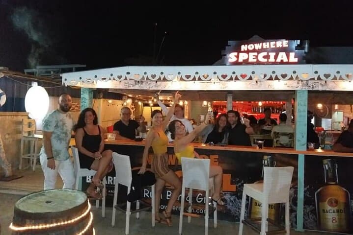 St. Maarten Night Train: Evening Food, Bars & Clubs Tour