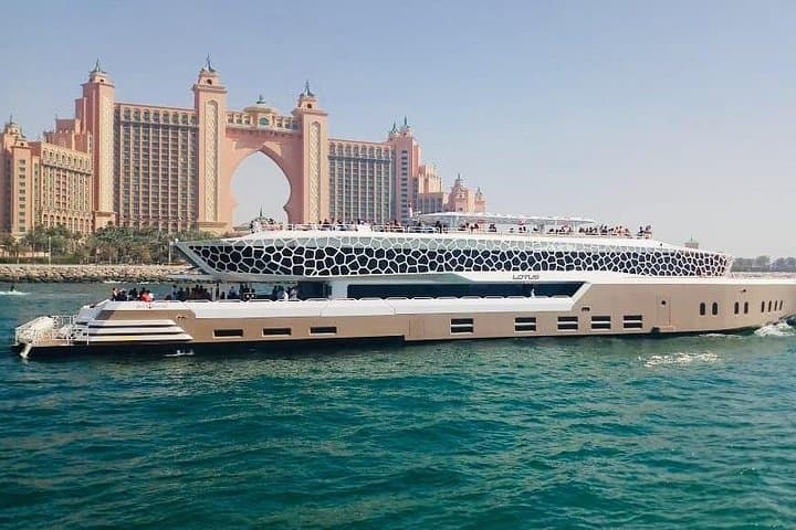 Sunset Dinner Cruise on Lotus Mega Yacht — Dubai Marina to Atlantis photo 2