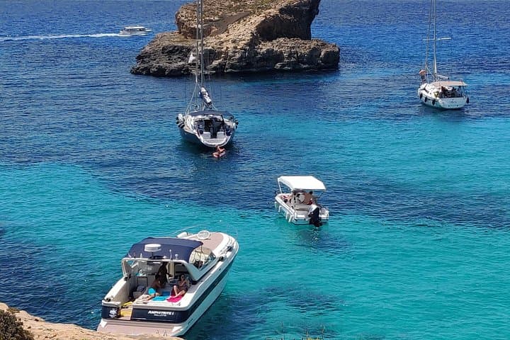 Full-Day Private Yacht Charter in Malta, Gozo & Comino – Blue Lagoon & Snorkeling photo 4