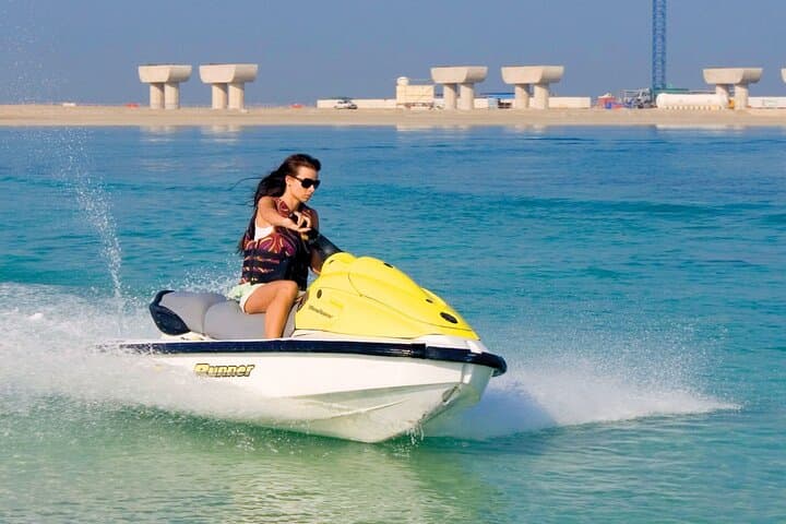 Dubai Jet Ski Adventure: Marina to Burj Al Arab and JBR Photo Ride