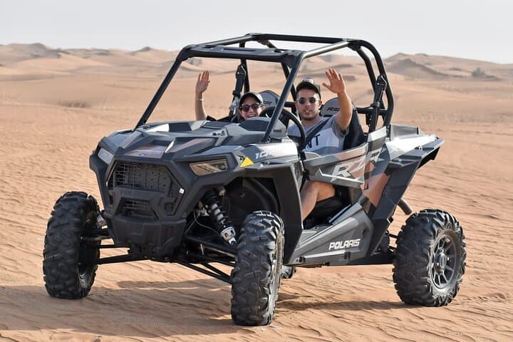 Dubai Desert Dune Buggy Adventure: Polaris 1-Hour Ride & Camel Experience photo 5