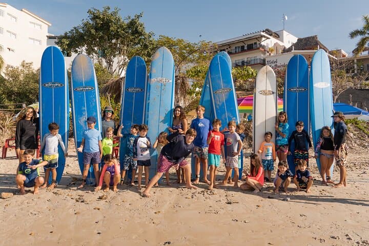 Punta de Mita 2-Hour Beginner Surf Lessons with Family Instructors photo 2