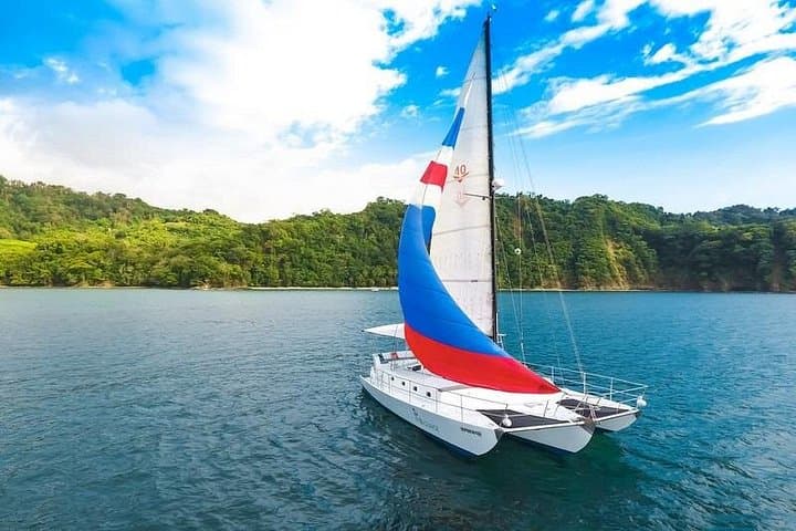 Private Full-Day Catamaran to Playa Fantasia from Jaco — Sealounge Charter photo 3