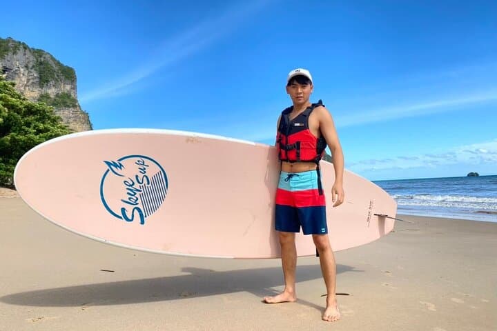 Stand Up Paddleboarding at Ao Nang Beach: Intro to SUP in Krabi