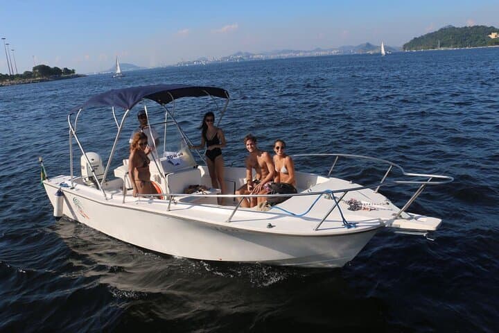 Explore Rio’s Iconic Beaches on a Half-Day Swim and Speedboat Tour