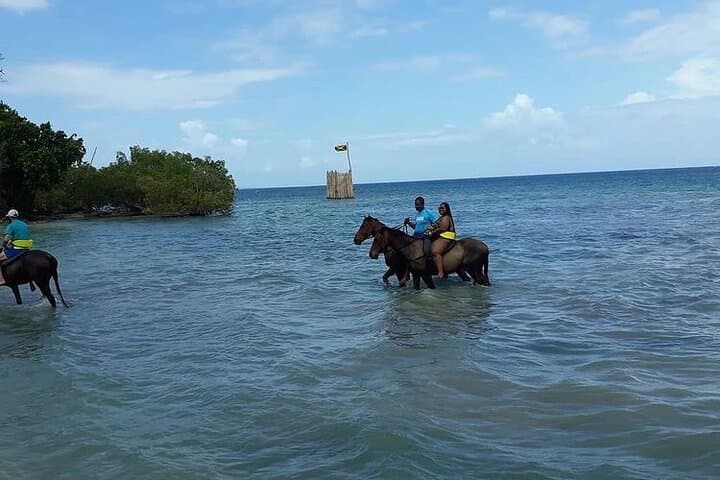 Montego Bay Adventure Combo: Horseback Riding, ATV & Ocean Zipline photo 3