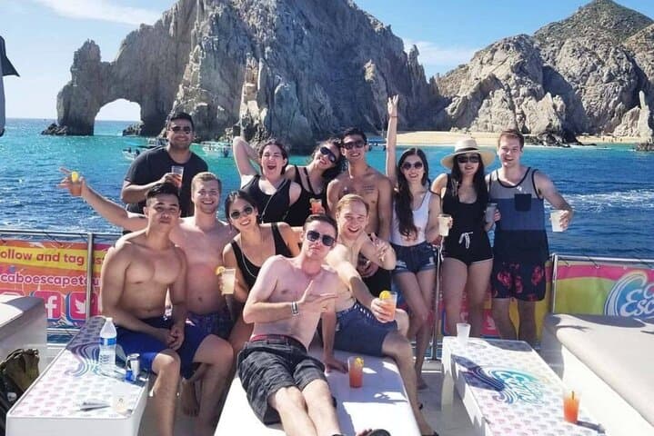 Cabo San Lucas Arch & Chileno Bay Snorkel Cruise — Lands End Boat Tour with Open Bar photo 3