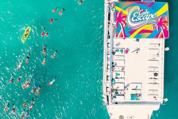 Cabo San Lucas Arch & Chileno Bay Snorkel Cruise — Lands End Boat Tour with Open Bar