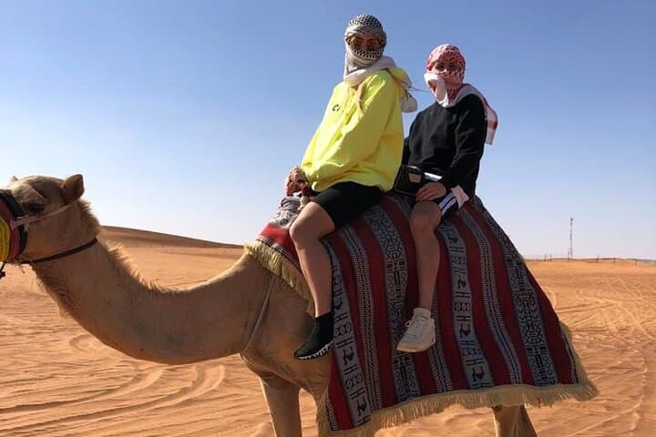 Red Sand Desert Quad Bike Safari with Camel Ride & BBQ Dinner — Dubai Evening Adventure photo 3