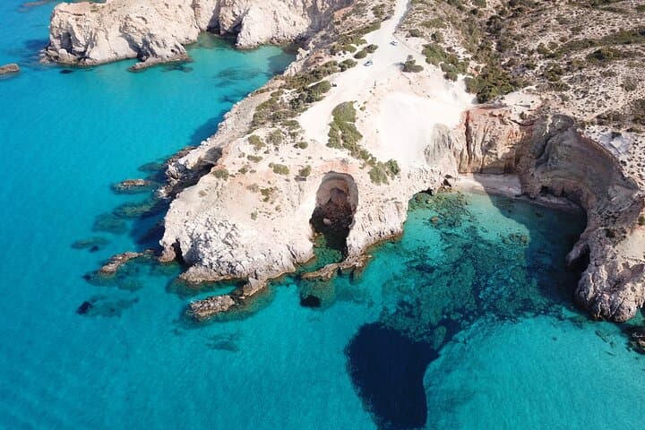 Full-Day Private Sailing Cruise to Kleftiko, Polyaigos & Kimolos from Milos photo 3