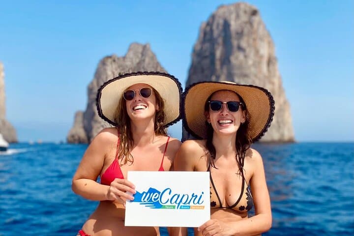 Capri Sunset Gozzo Cruise: Aperitif, Caves & Faraglioni Evening Tour photo 6