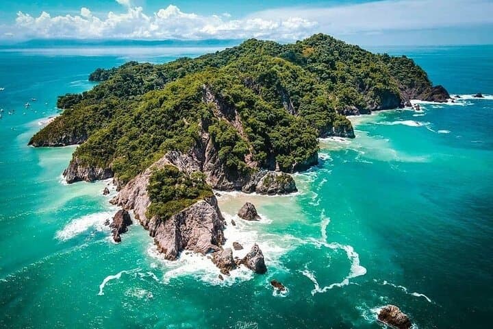 Tortuga Island Catamaran Day Trip from Puntarenas — Snorkel, Beach Lunch & Protected Forest photo 1