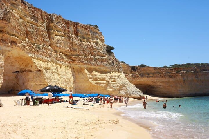 Benagil Grotto Catamaran Cruise & Beach BBQ from Portimão photo 4