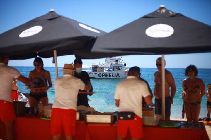 Benagil Grotto Catamaran Cruise & Beach BBQ from Portimão photo 5