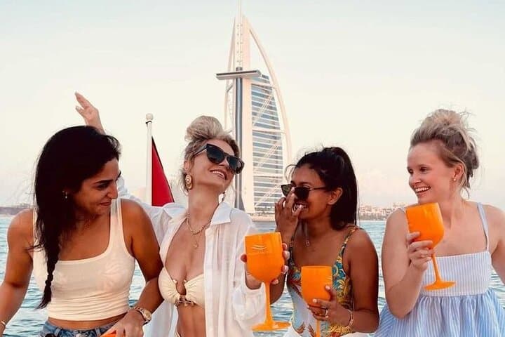 Dubai private 3-hour luxury yacht charter with optional jet ski photo 6