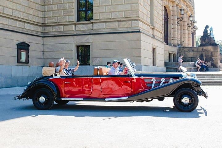 Prague Vintage Car Sightseeing: 60-Minute Private Tour in a Classic Mercedes photo 3