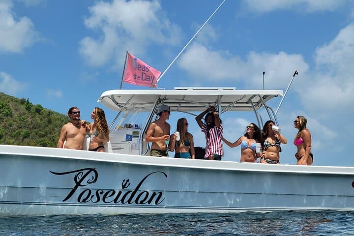 Private Fast Power Catamaran Charter in St. Thomas - Island Hopping, Snorkel & Beach Bars photo 5