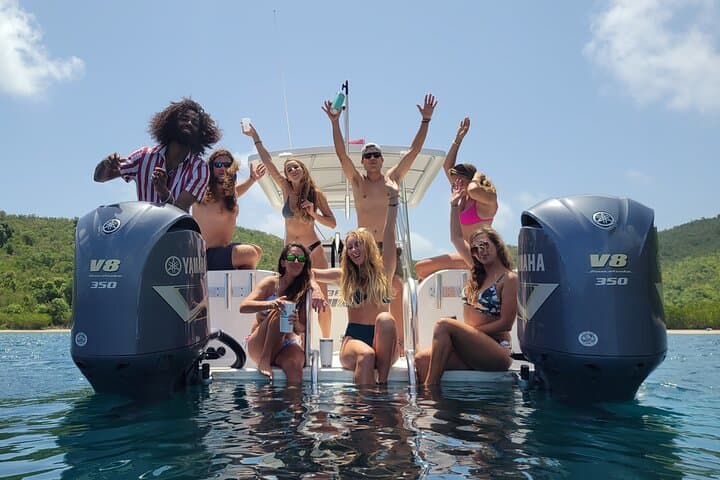 Private Fast Power Catamaran Charter in St. Thomas - Island Hopping, Snorkel & Beach Bars