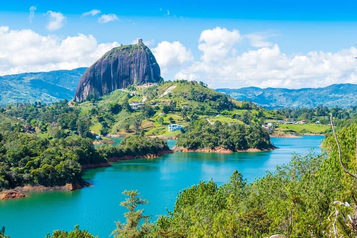 Day Trip to Guatapé & El Peñol: Boat Tour, Town Color, and 740 Steps photo 1