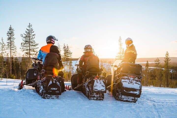 Snowmobile & Reindeer Safari: Cross the Arctic Circle from Rovaniemi photo 4