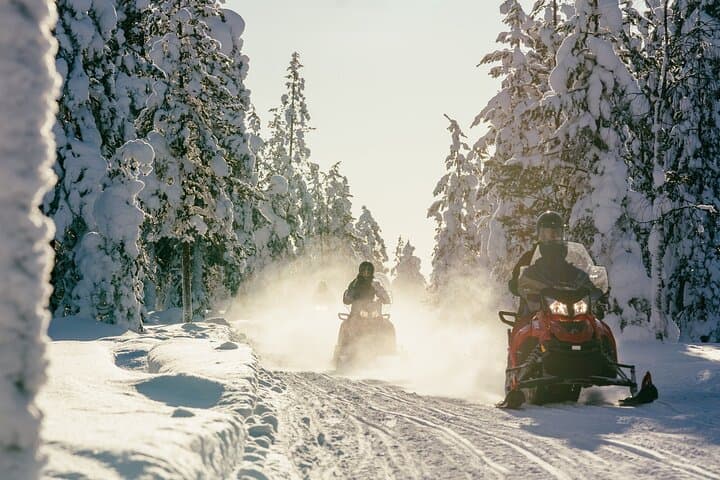 Snowmobile & Reindeer Safari: Cross the Arctic Circle from Rovaniemi photo 5
