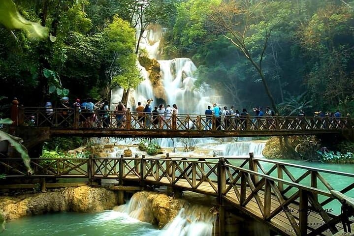 Bike to Kuang Si Waterfall and Return by Mekong Longtail: A One-Day Luang Prabang Adventure photo 2