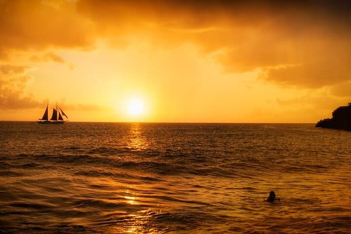 Sunset Coastal Sail in St. Maarten: Private Catamaran from Philipsburg photo 2
