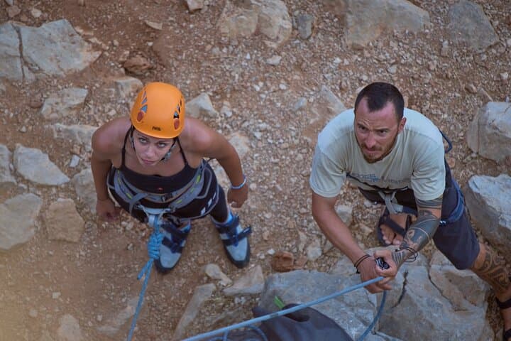 Rock Climbing and 35m Rappel at Ladiko, Rhodes — Via Ferrata Half-Day Adventure photo 4