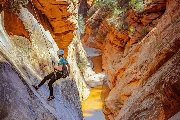Powell's Way Full-Day Canyoneering in East Zion: Rappels, Off-Roading & Desert Canyons photo 1