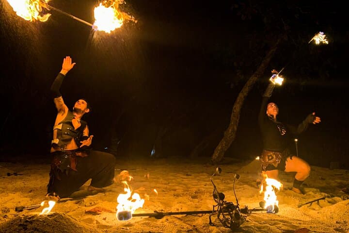 Night Sensations: Private Catamaran Dinner & Fire Show to Playa Fantasia (Jaco) photo 3