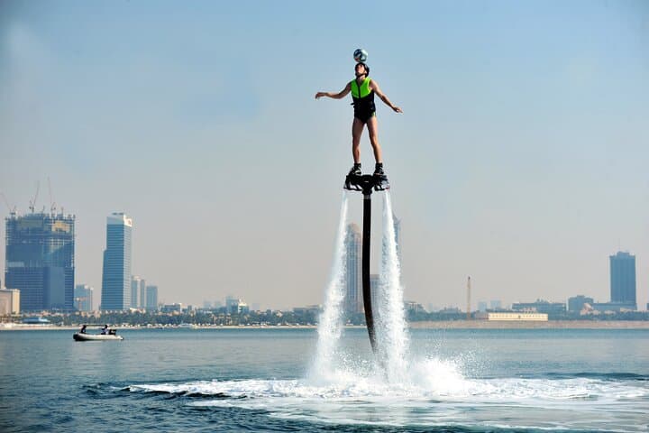 Flyboarding in Dubai: La Mer & Palm Jet-Blade Flyboard Experience photo 2