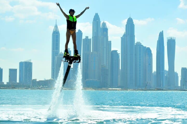 Flyboarding in Dubai: La Mer & Palm Jet-Blade Flyboard Experience photo 3