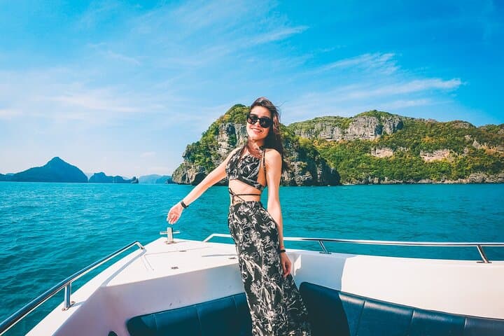 Koh Phaluai & Ang Thong Speedboat Day Trip from Koh Samui — Snorkel, Kayak, Viewpoint Hike photo 4