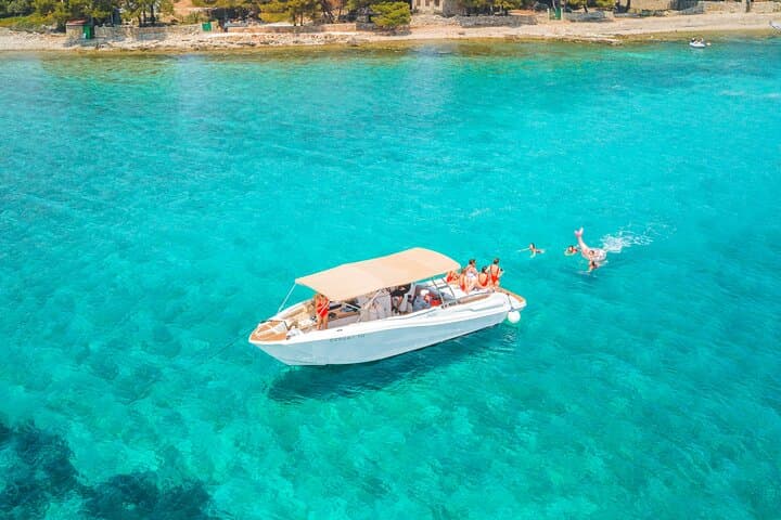 Private Full-Day Boat Tour from Split — Blue Lagoon, Šolta & Brač